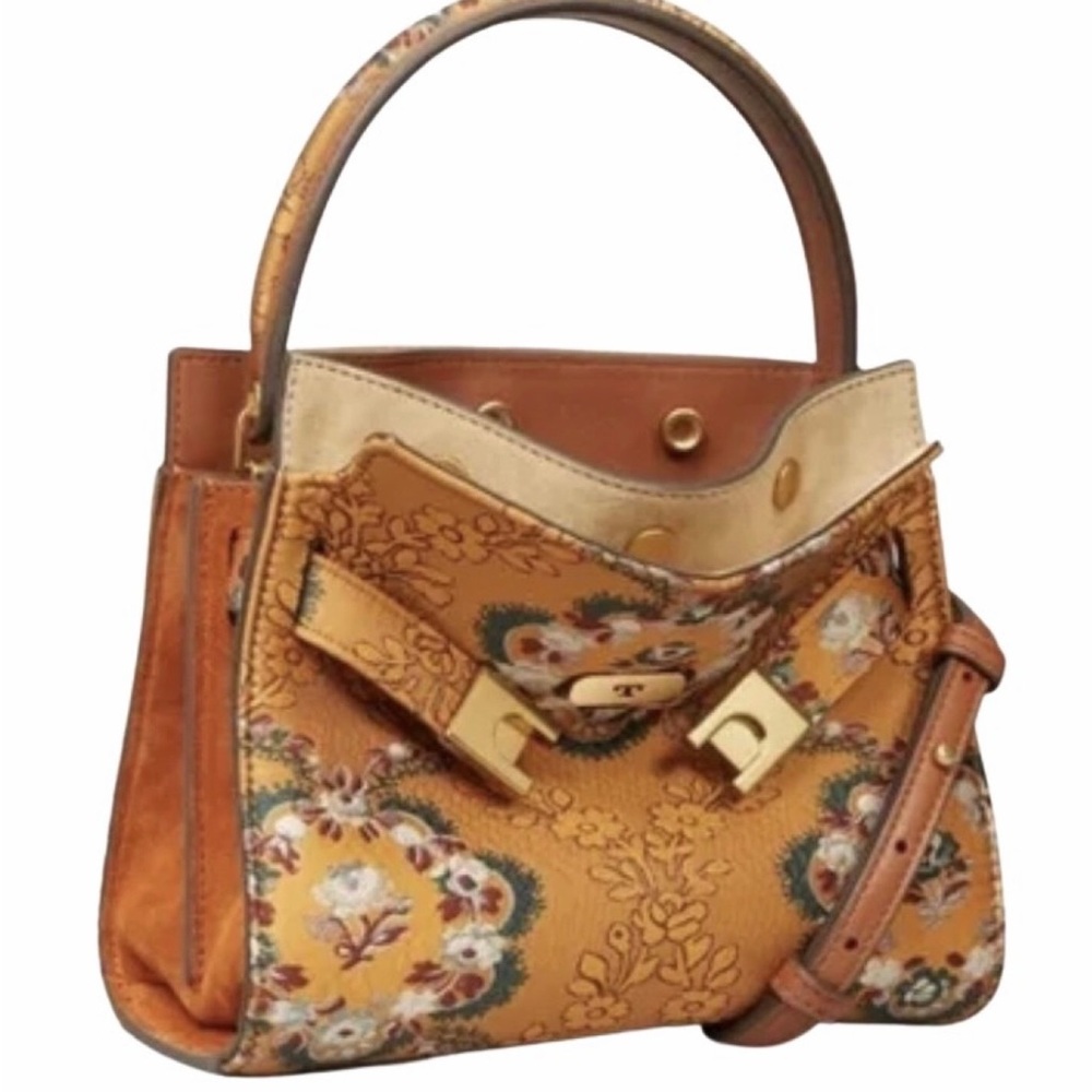 Tory Burch Lee Radziwell Petite Double Bag